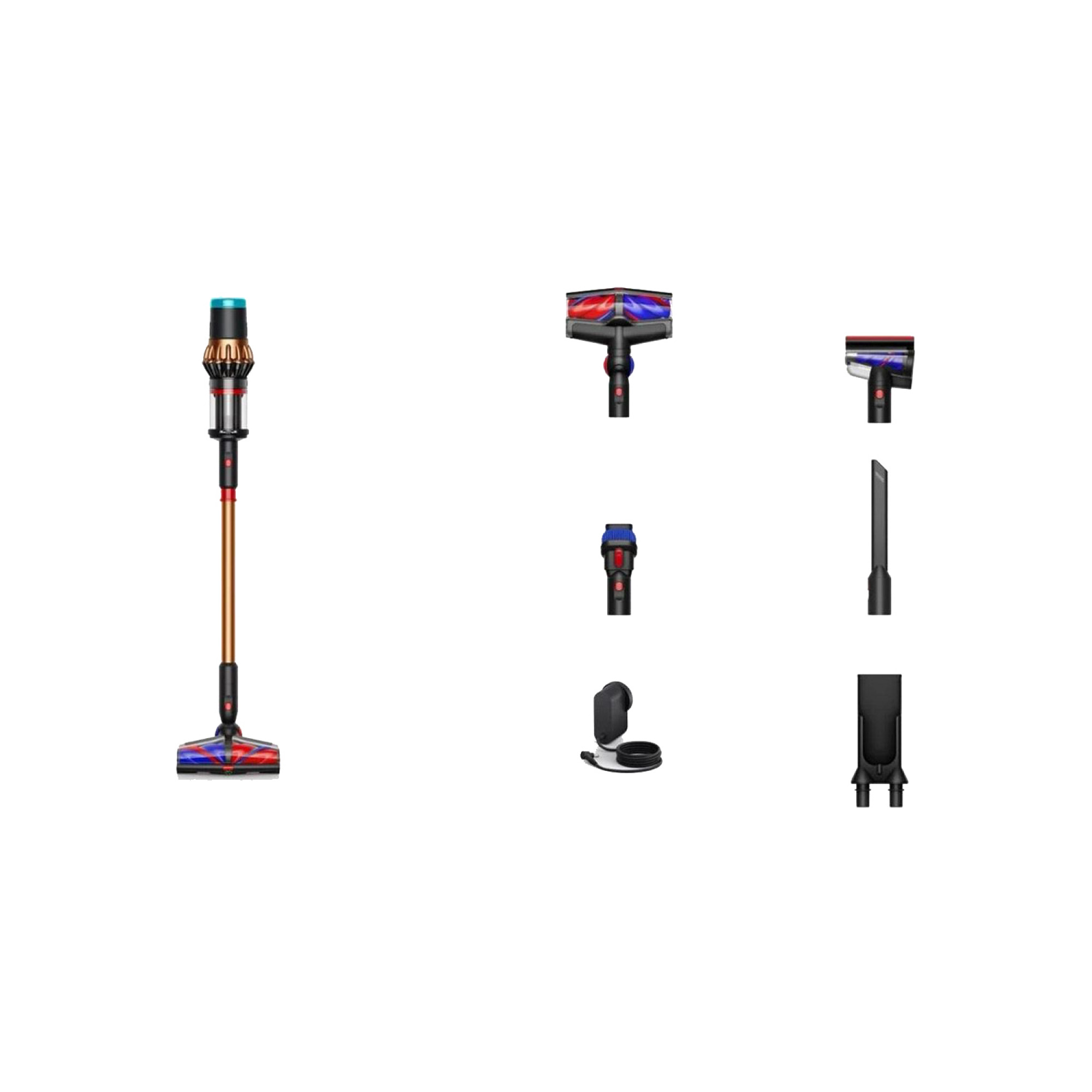 Вертикальний + ручний пилосос (2в1) Dyson V16 Piston Animal Matte Black/Copper (492963-01)